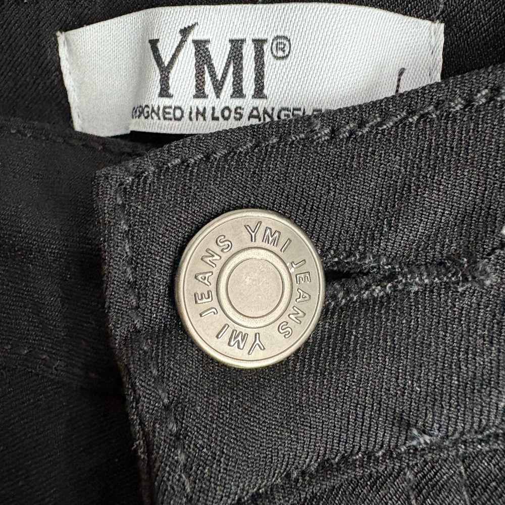 YMI Charcoal Denim Pants - Picture 4 of 6